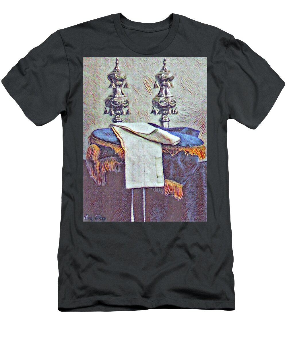 Jewish T-Shirt featuring the photograph Torah Dressing by Amy Hosp