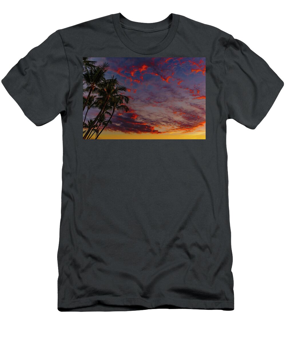 Hawaii T-Shirt featuring the photograph Warm Sky by John Bauer