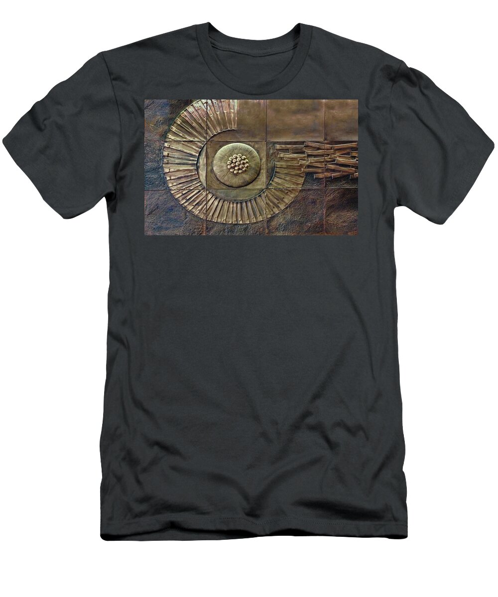 Copper T-Shirt featuring the photograph What Lies Between by Andrea Kollo