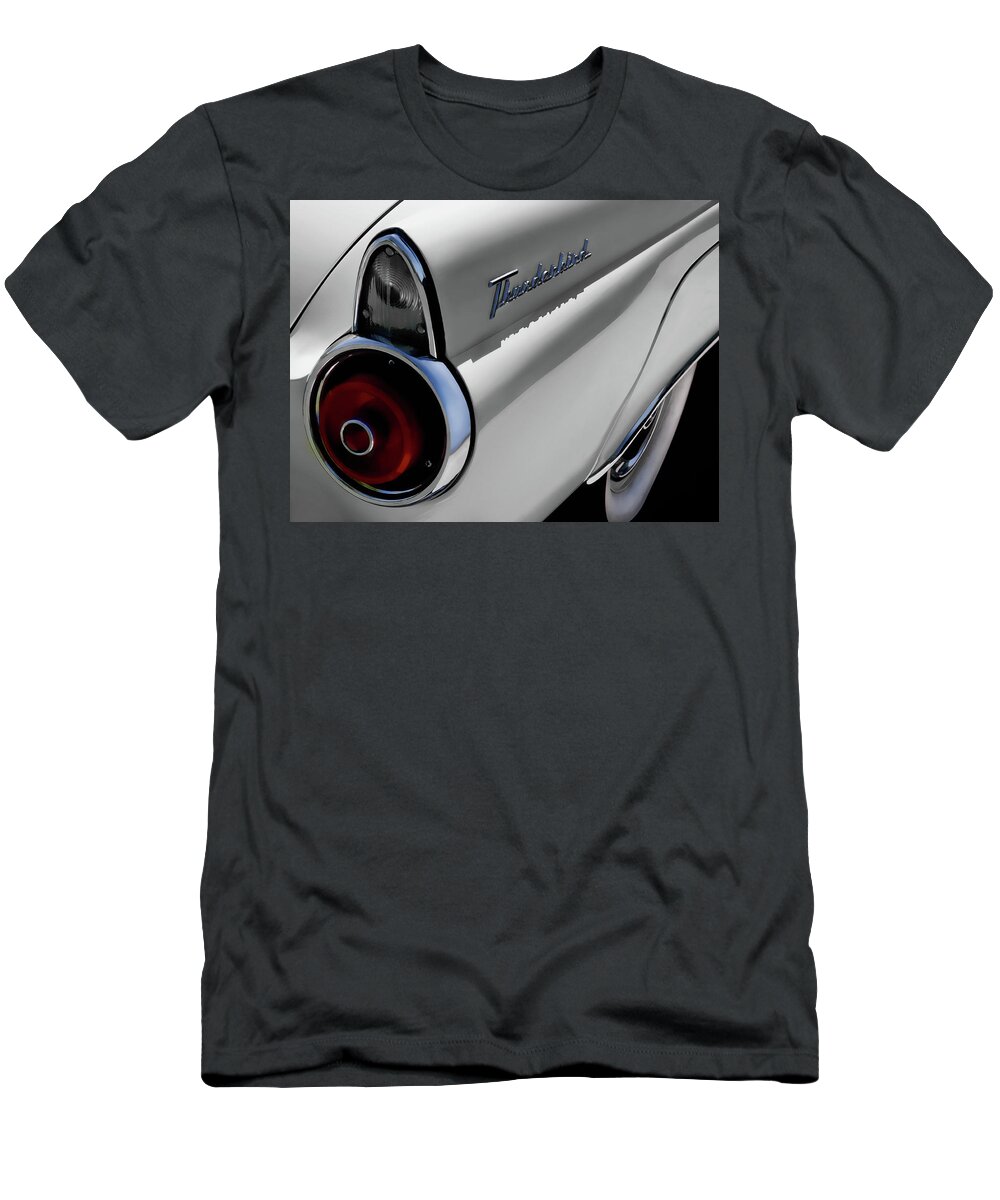 Thunderbird T-Shirt featuring the digital art 1955 T-Bird by Douglas Pittman