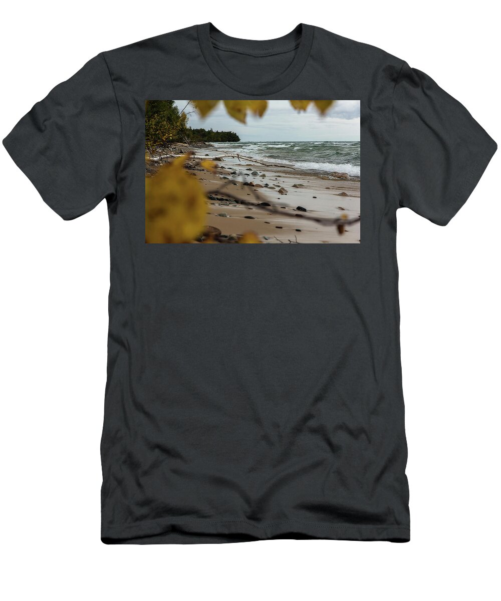 Lake Superior T-Shirt featuring the photograph Wild Superior by Lee and Michael Beek