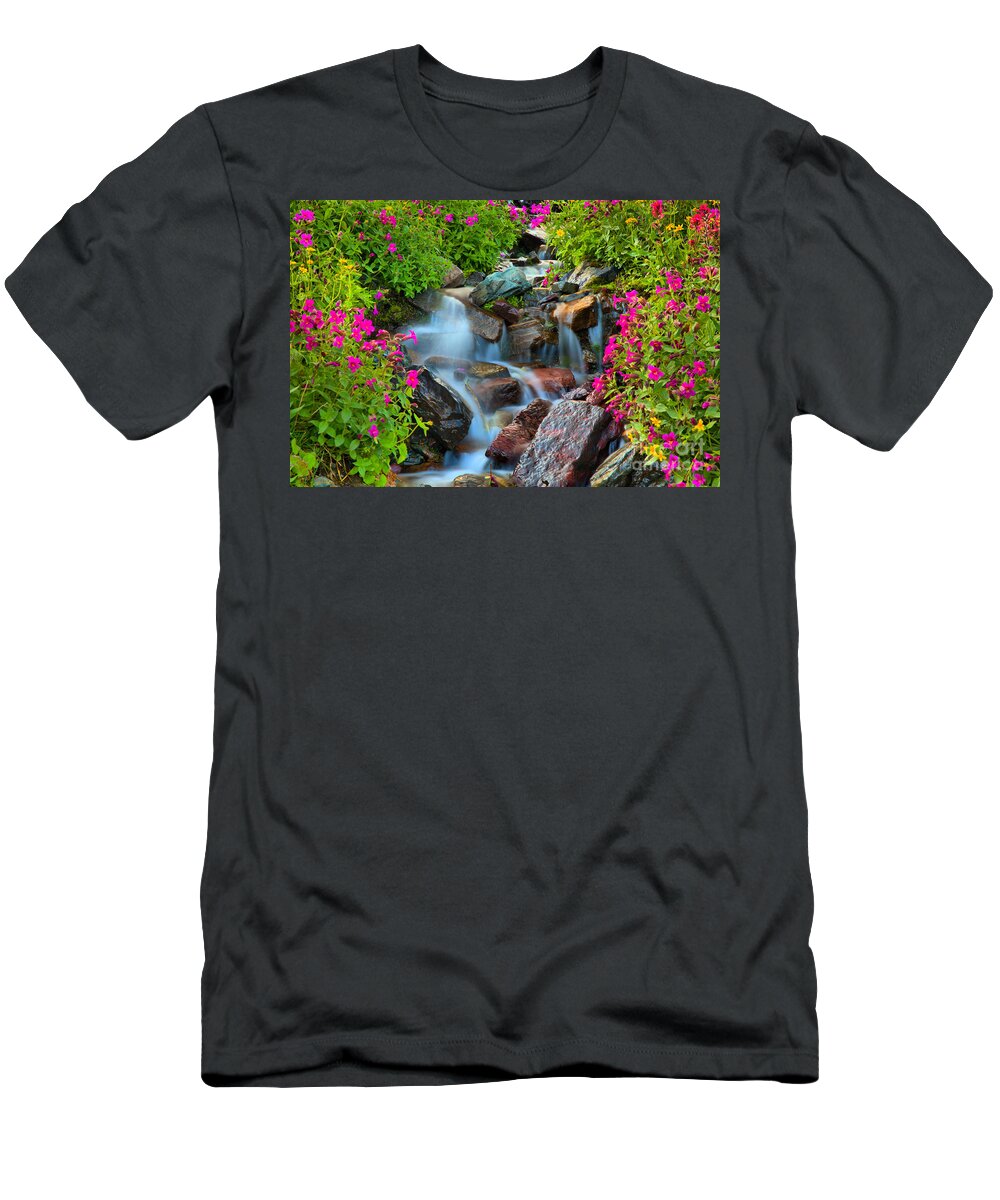  T-Shirt featuring the photograph Wildflowers 1 by Adam Jewell
