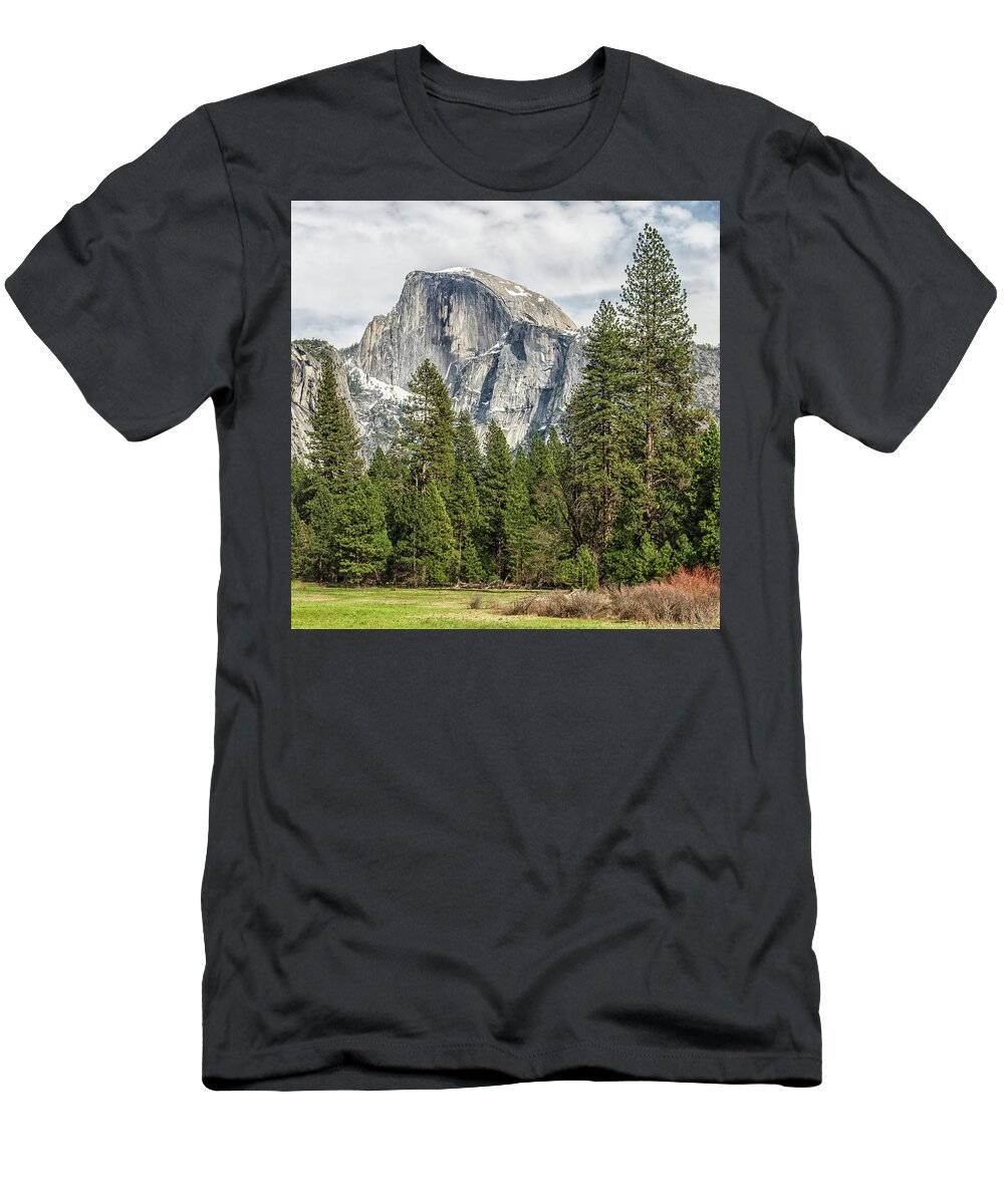  T-Shirt featuring the photograph Yosemite from Cook's Meadow by Bruce McFarland