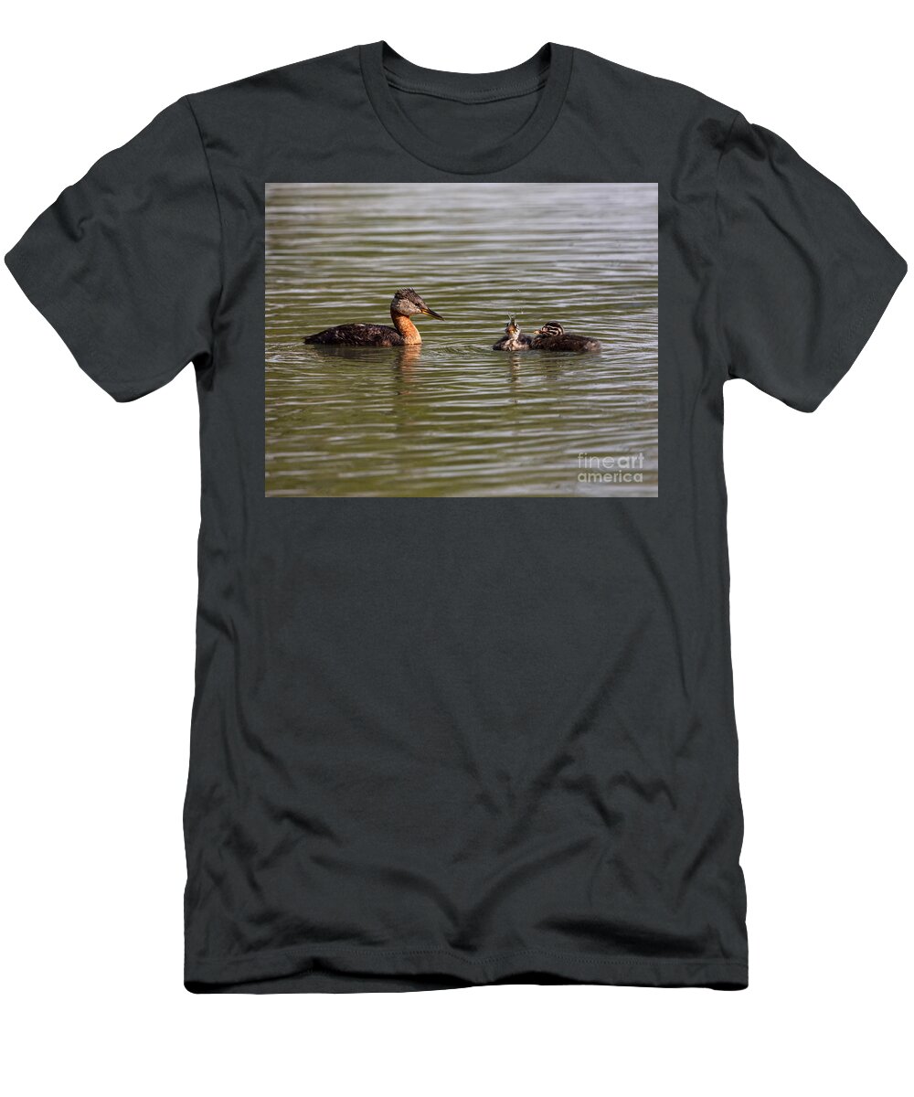 Photography T-Shirt featuring the photograph Yummy Fish by Alma Danison