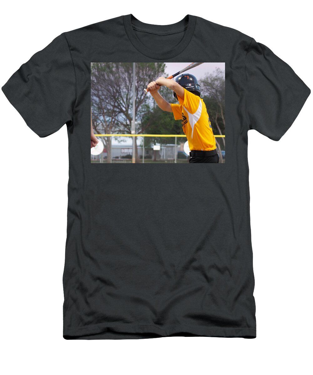 Sports T-Shirt featuring the photograph Batter Up by C Winslow Shafer