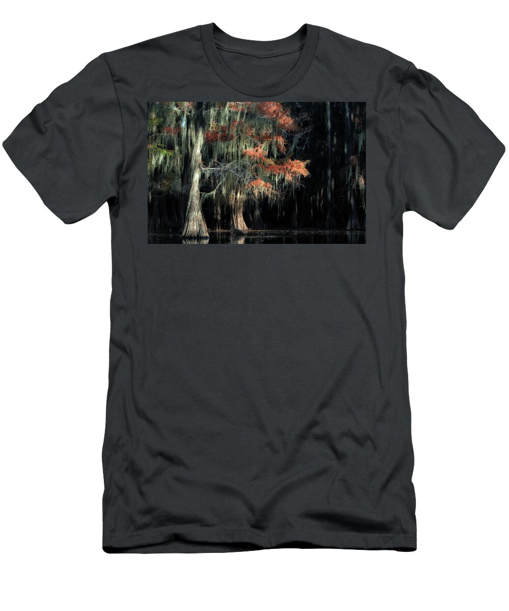  T-Shirt featuring the photograph Caddo Lake State Park - Texas #1 by William Rainey