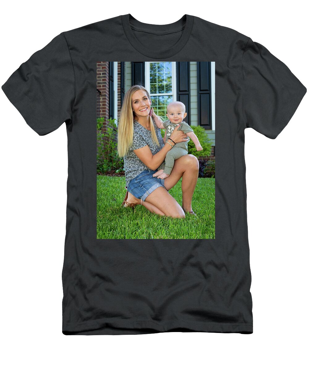  T-Shirt featuring the digital art Family Sample 19 by Snaphappy Photos