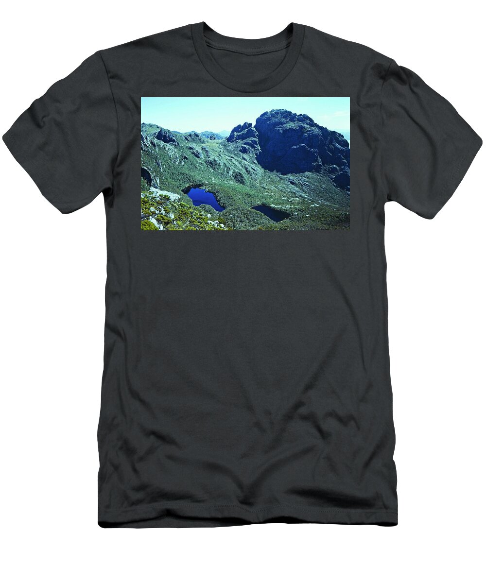 Frankland Range T-Shirt featuring the photograph Frankland Range, Tasmania, Australia #1 by Steven Ralser