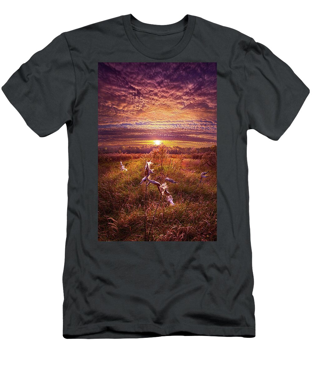 Rural T-Shirt featuring the photograph Giving Thanks #1 by Phil Koch
