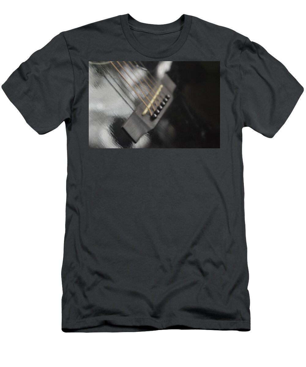  T-Shirt featuring the photograph Guitar by Michelle Hoffmann