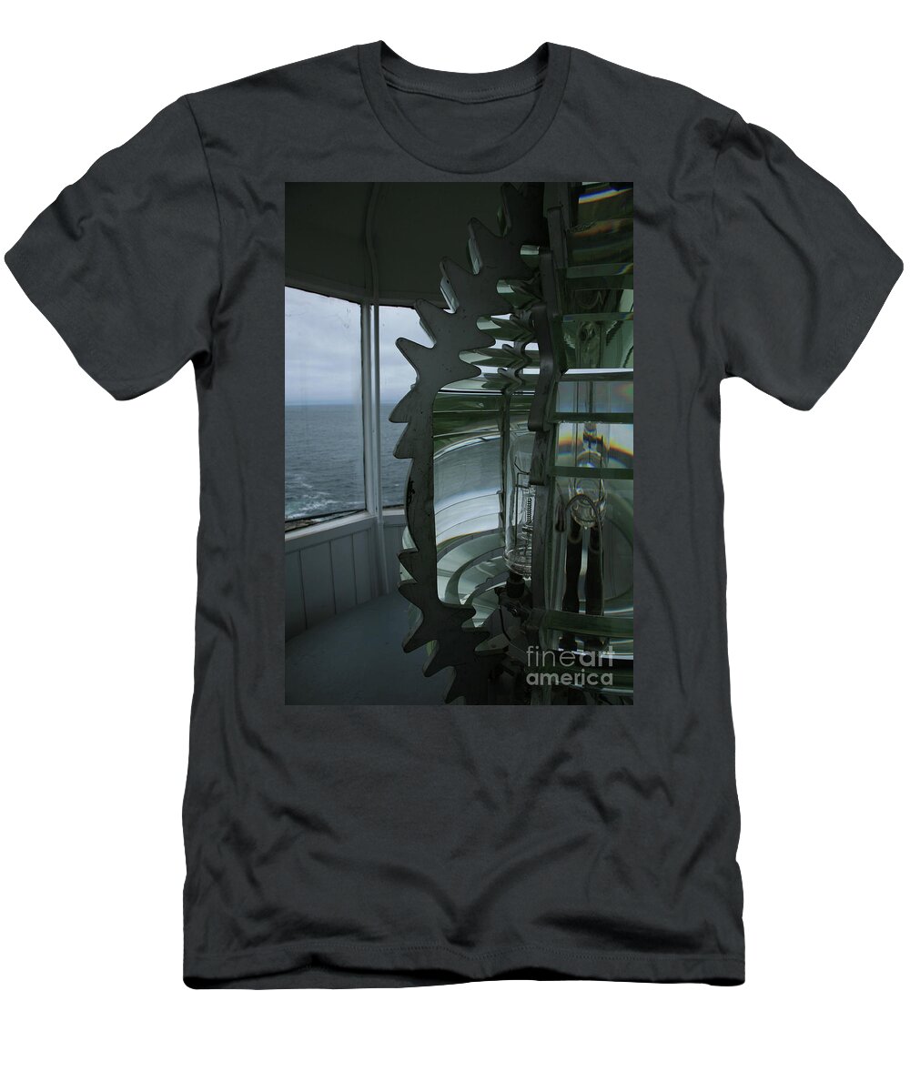 Lens T-Shirt featuring the photograph Inside the Lens #1 by Timothy Johnson