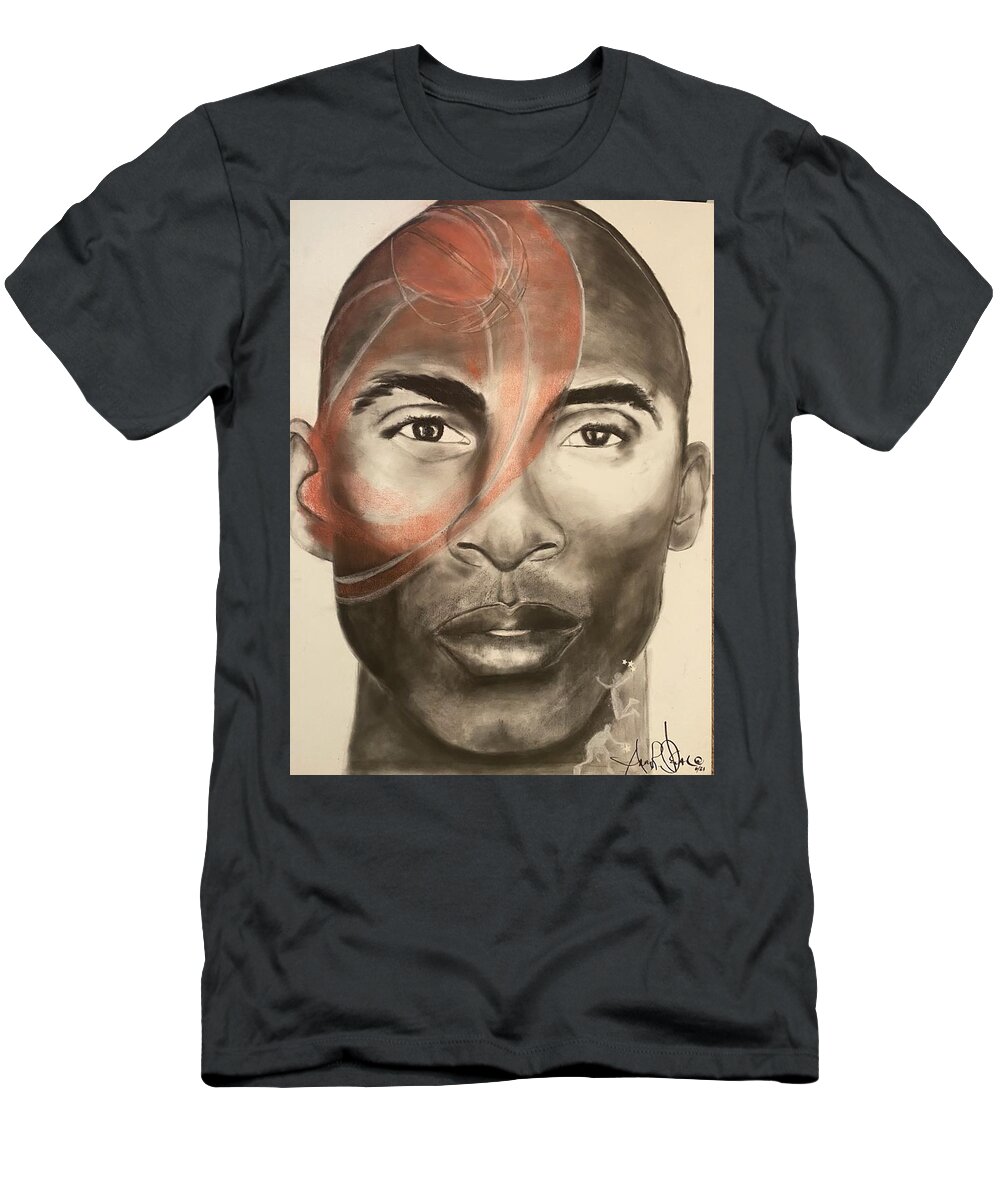  T-Shirt featuring the drawing KB by Angie ONeal