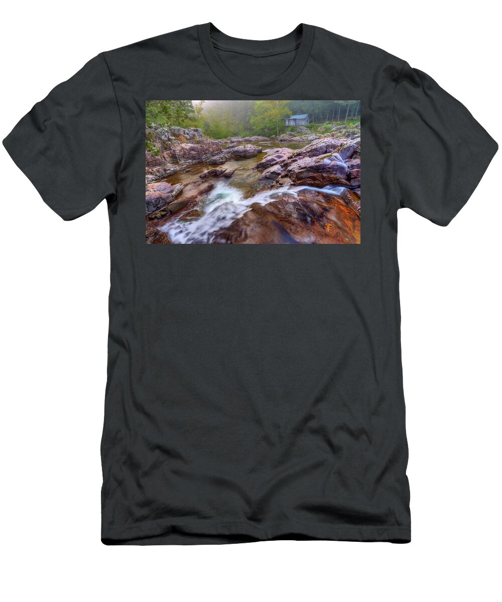 Ozark National Scenic Riverways T-Shirt featuring the photograph Klepzig Mill by Robert Charity