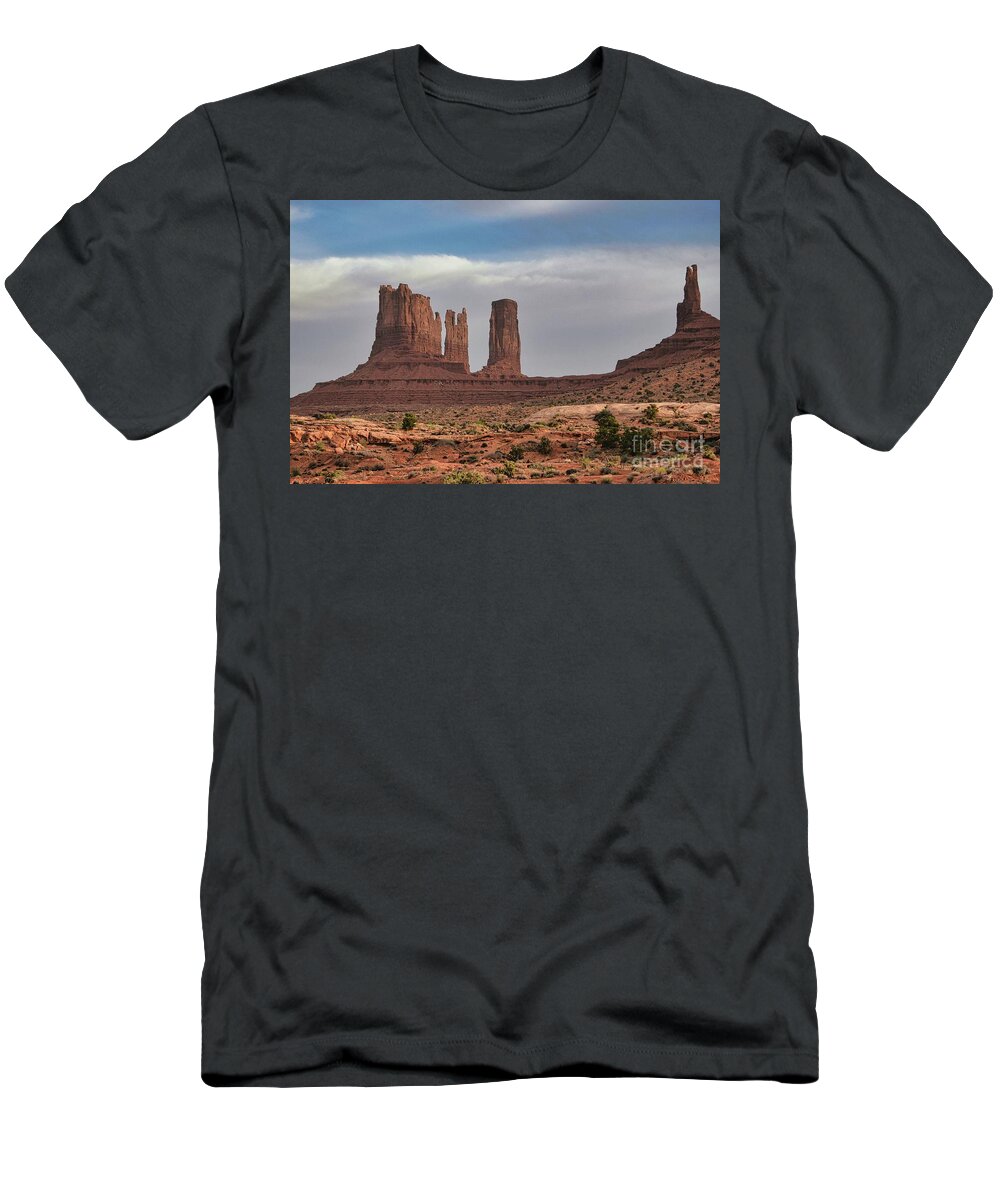 Monument Valley T-Shirt featuring the photograph Monument Valley #1 by Andrea Anderegg