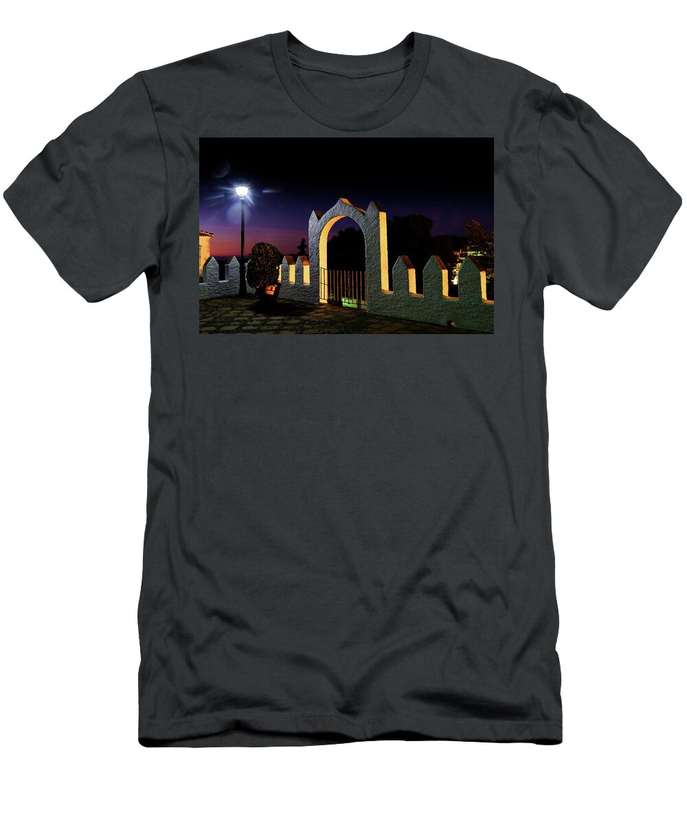 Moorish Arch T-Shirt featuring the photograph Moorish arch #2 by Gary Browne