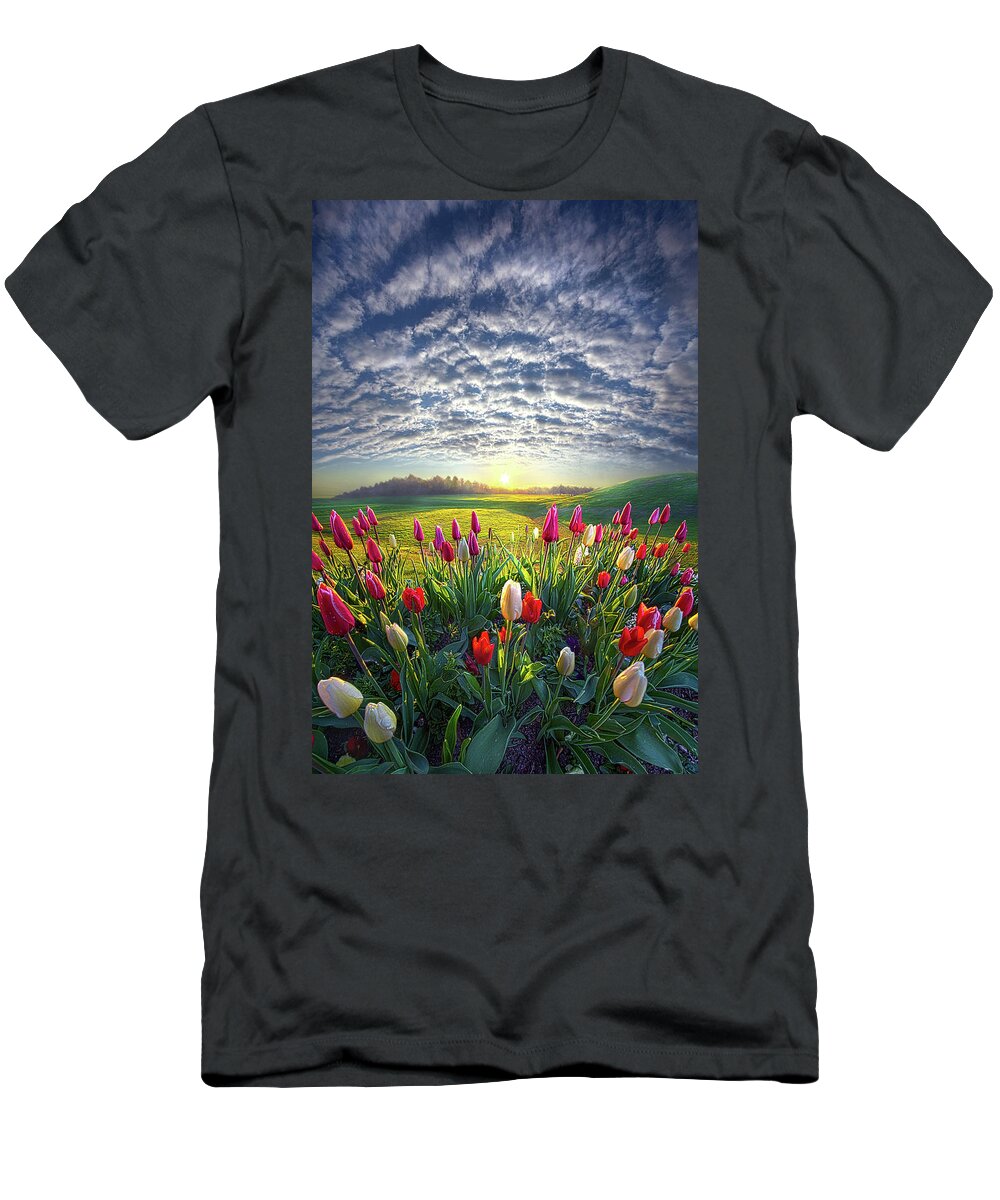 Life T-Shirt featuring the photograph Mothers Day #1 by Phil Koch