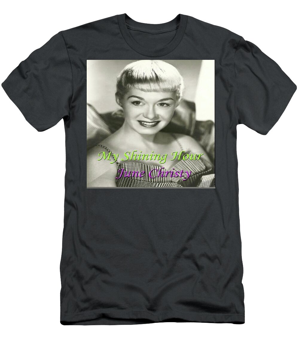 June Christy T-Shirt featuring the photograph My Shining Hour #2 by Imagery-at- Work