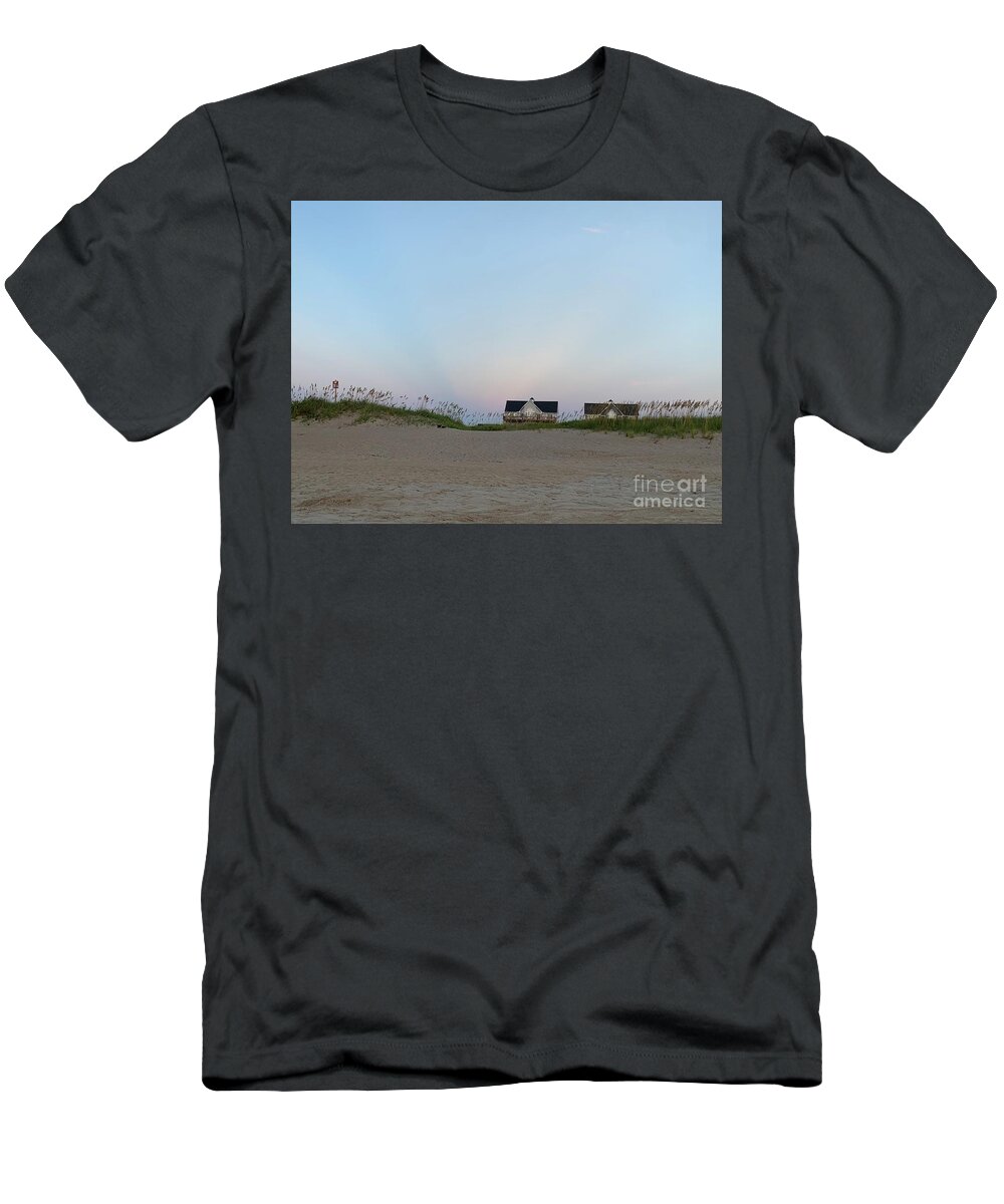  T-Shirt featuring the photograph OBX #1 by Annamaria Frost