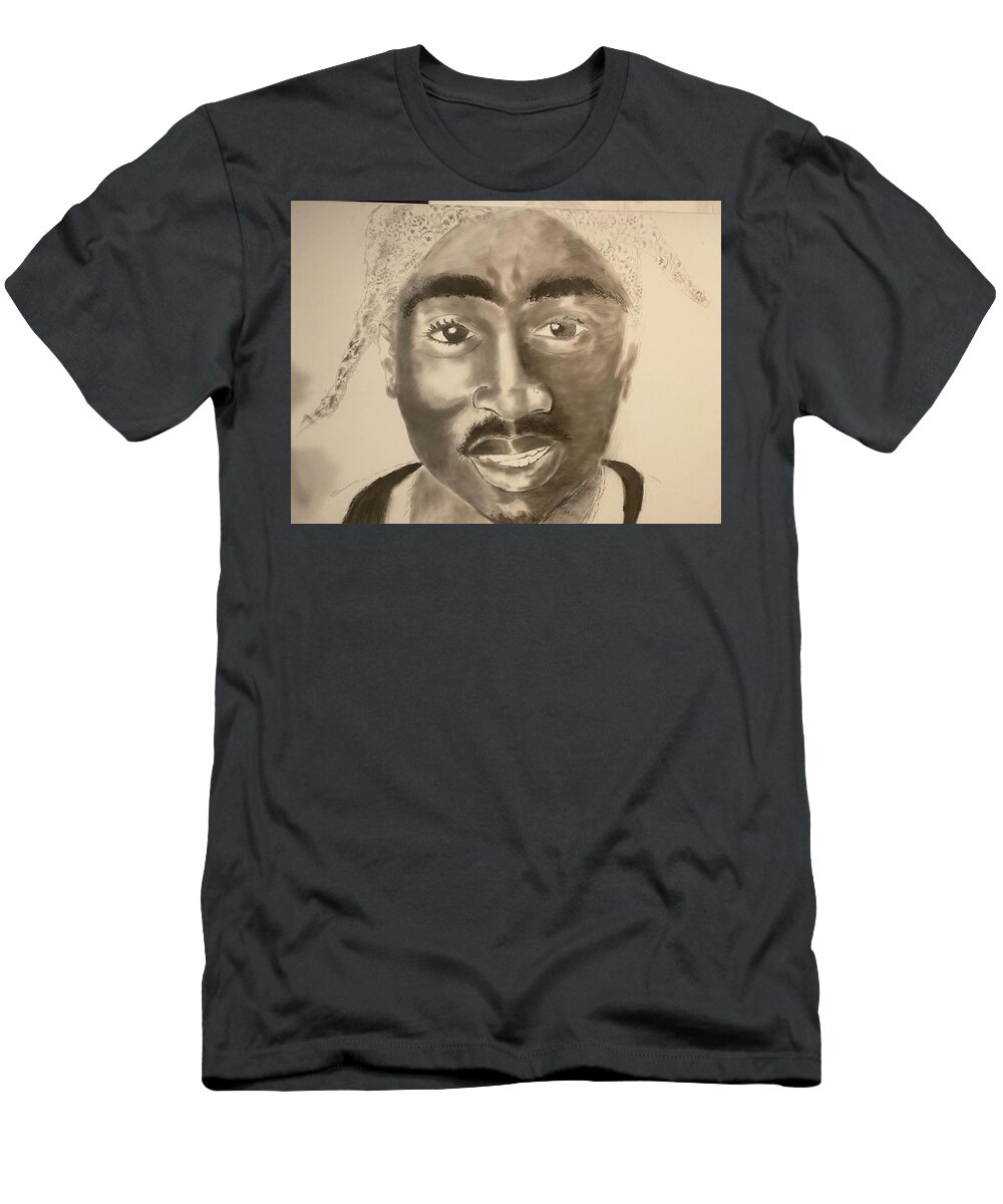  T-Shirt featuring the drawing PAC #1 by Angie ONeal