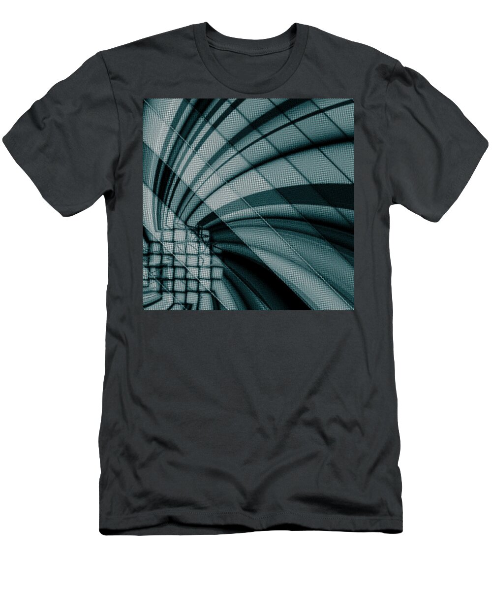 Abstract T-Shirt featuring the digital art Pattern 32 by Marko Sabotin