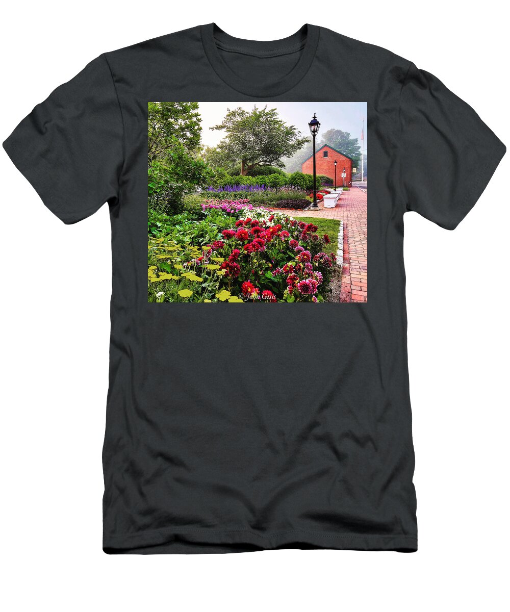  T-Shirt featuring the photograph Prescott Park by John Gisis