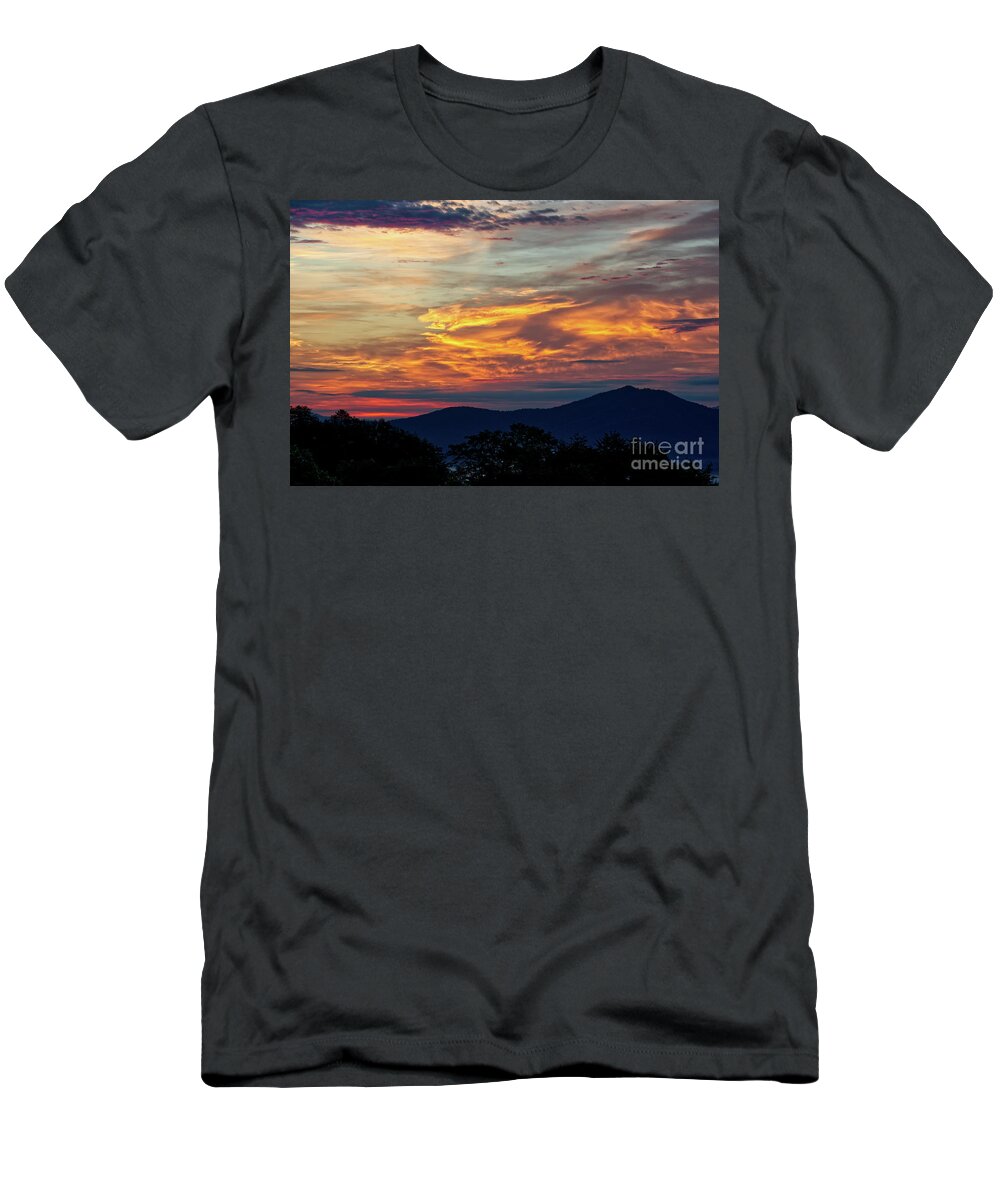  T-Shirt featuring the photograph Scenic Overlook 15 by Phil Perkins