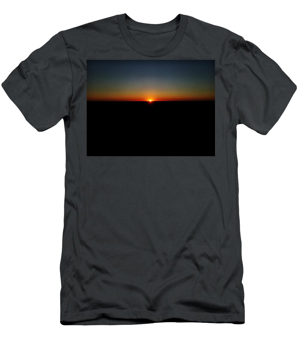  T-Shirt featuring the photograph Sunset by Stephen Dorton