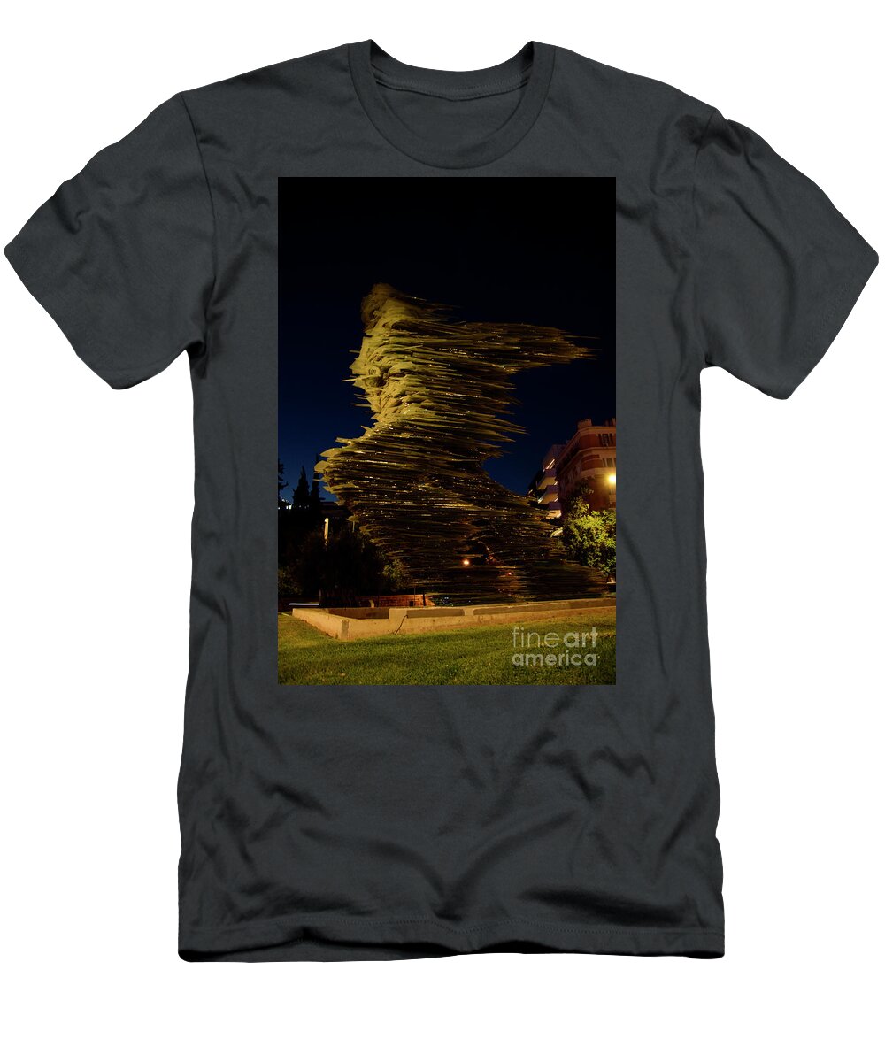 Athens T-Shirt featuring the photograph The Runner #1 by Patrick Nowotny