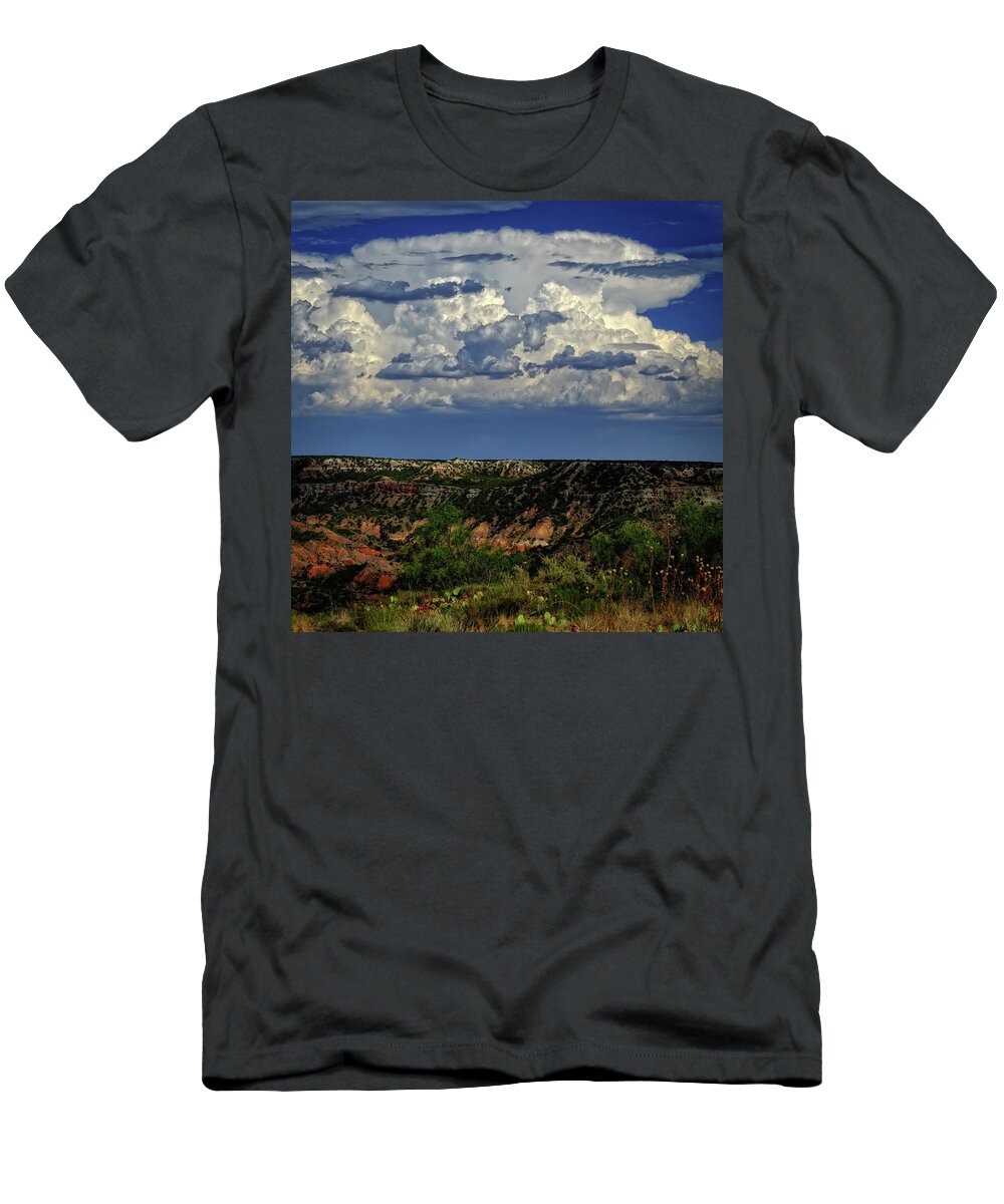 Canyon T-Shirt featuring the photograph Thunder Over the Canyon #1 by George Taylor