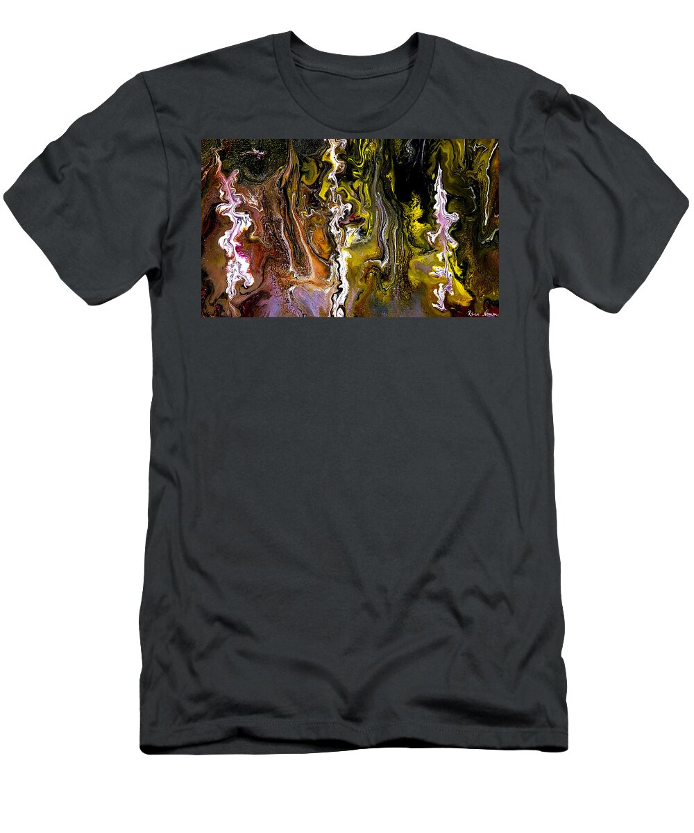  T-Shirt featuring the painting Trinity #1 by Rein Nomm