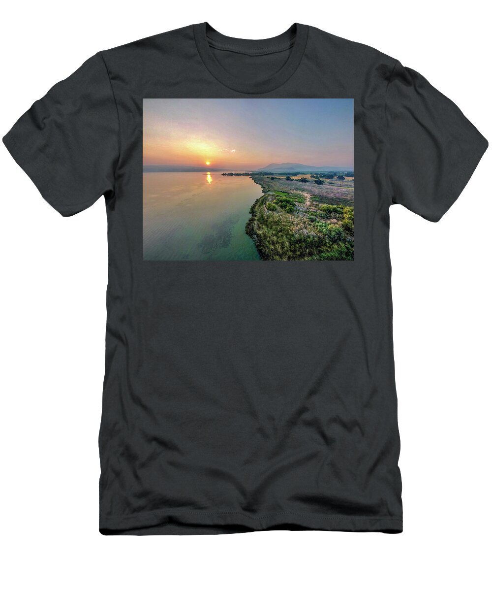 Landscape T-Shirt featuring the photograph When the Smoke Clears by Devin Wilson