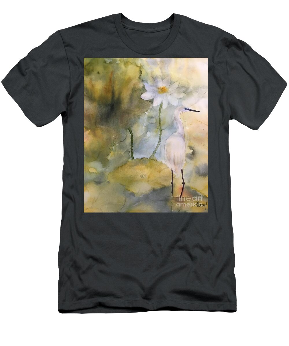 1192021 T-Shirt featuring the painting 1192021 by Han in Huang wong