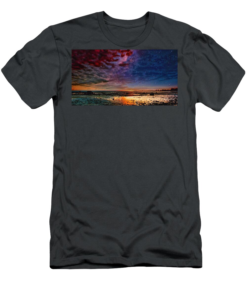 Star T-Shirt featuring the photograph All the stars are closer by Montez Kerr