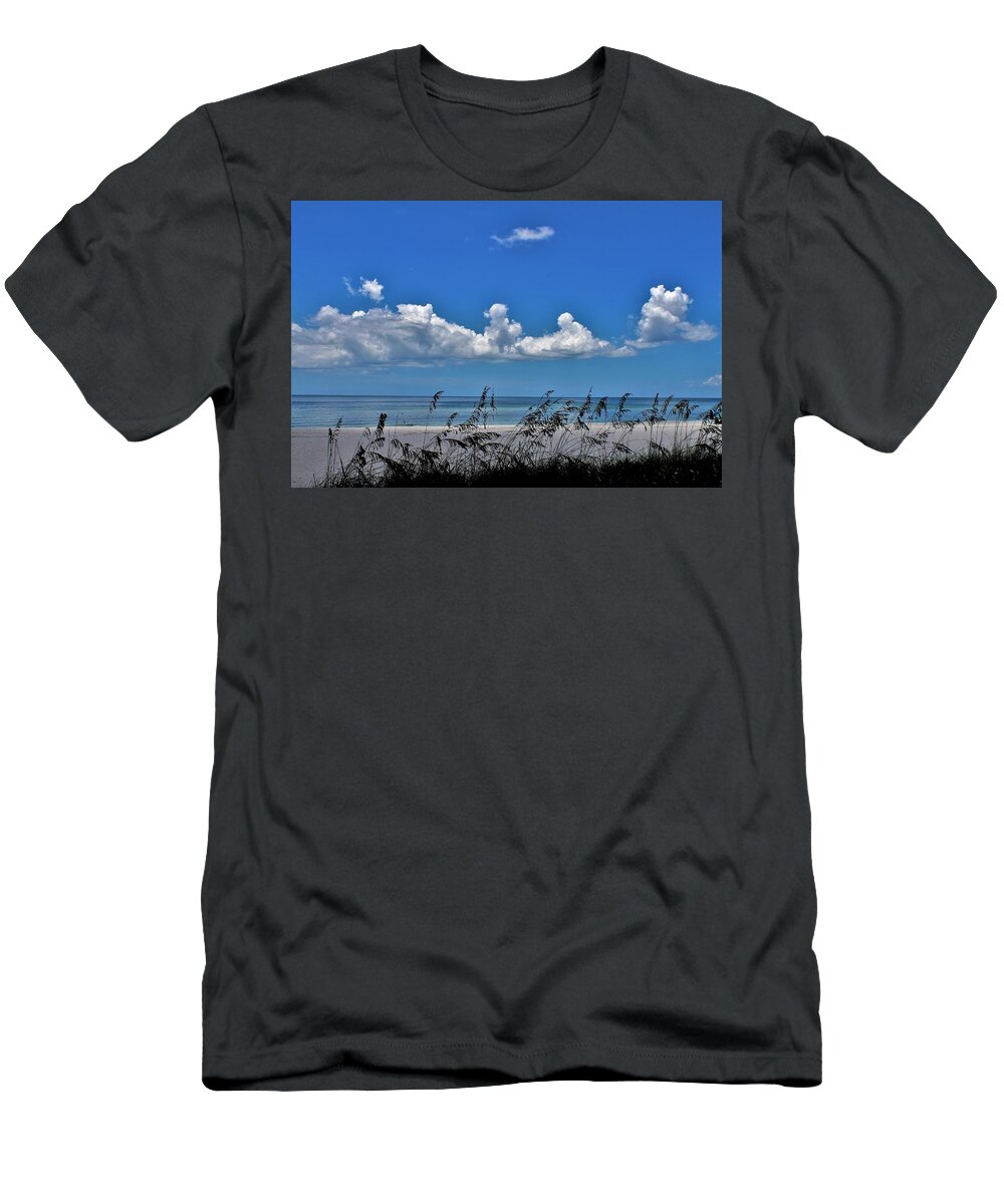  T-Shirt featuring the photograph Naples Beach by Donn Ingemie