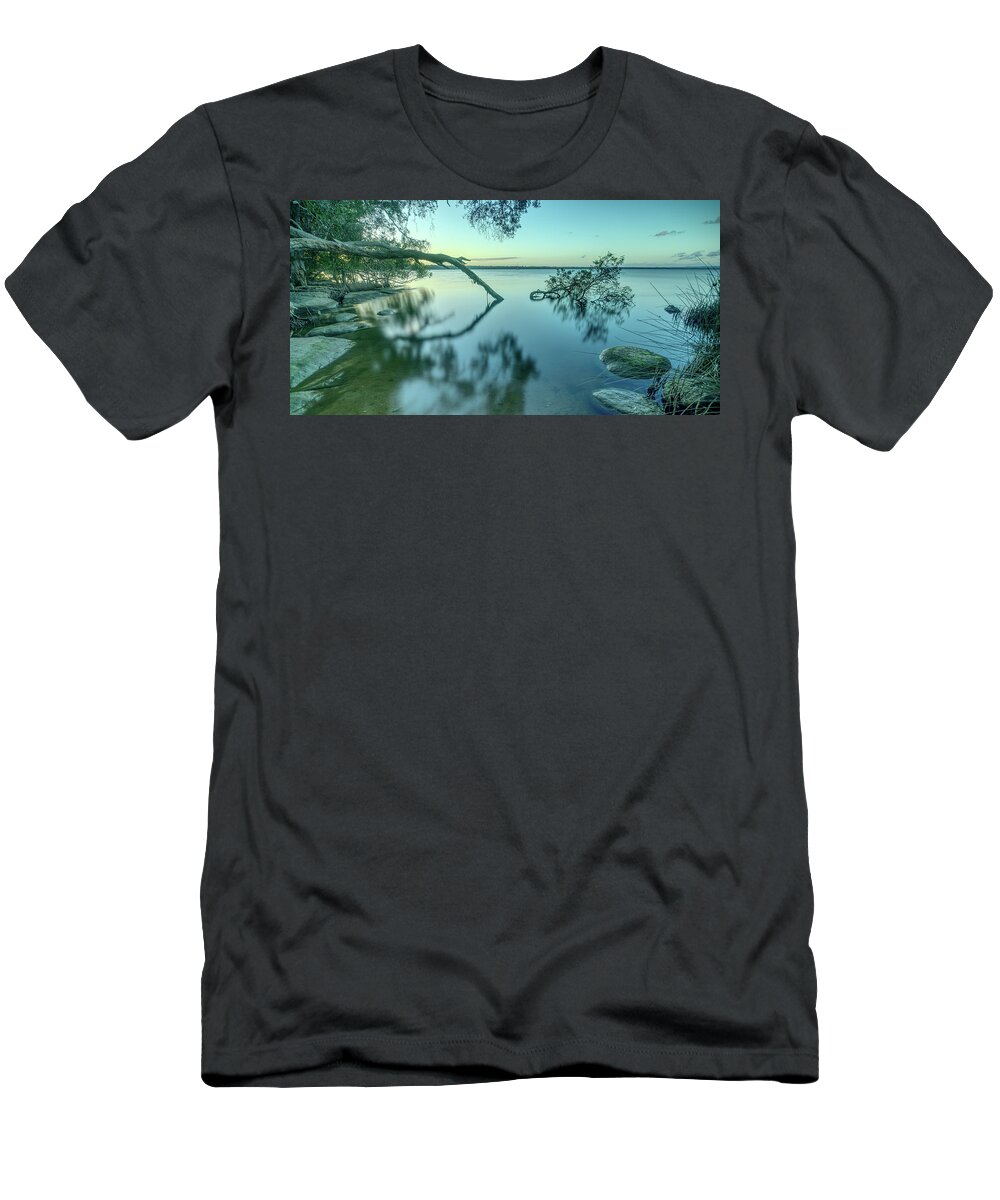 Lake T-Shirt featuring the photograph 1807set by Nicolas Lombard