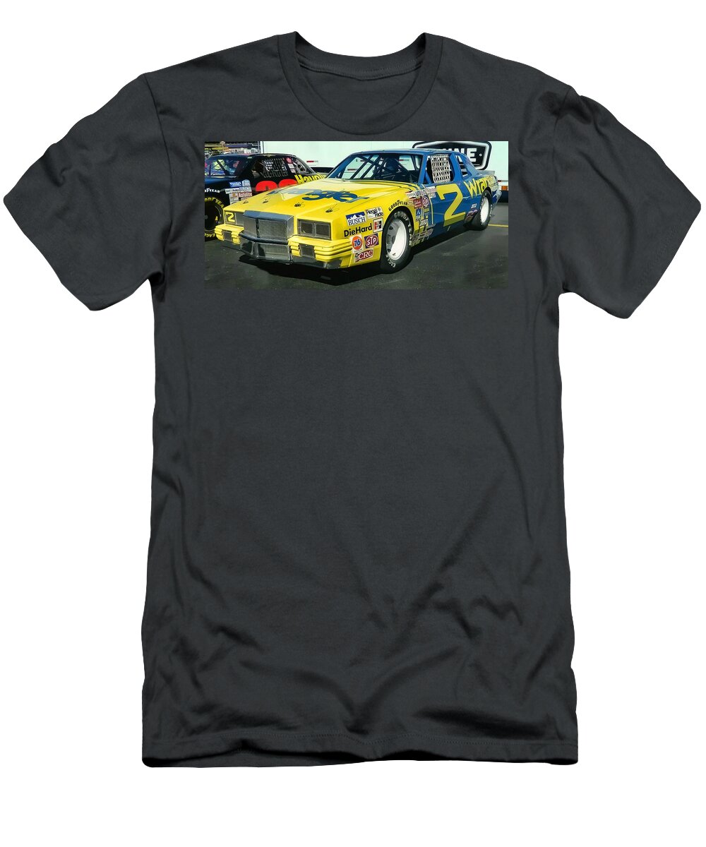 Victor Montgomery T-Shirt featuring the photograph #2 Dale Earnhardt #2 by Vic Montgomery