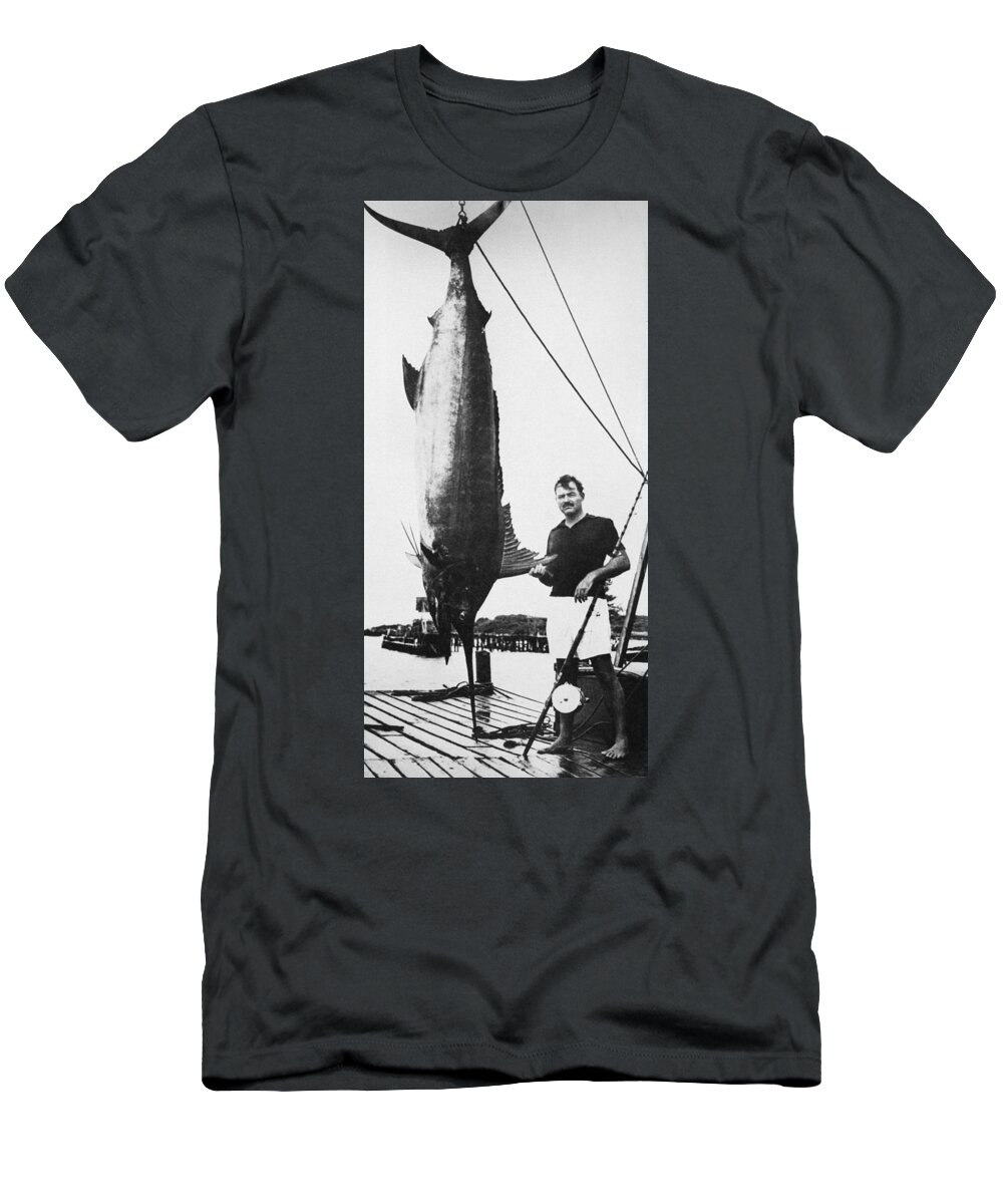 1929 T-Shirt featuring the photograph Ernest Hemingway by Granger
