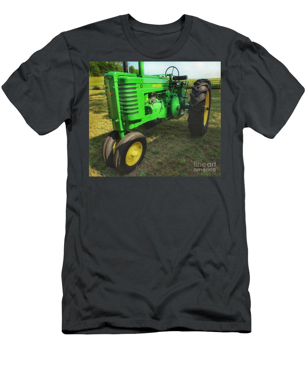 John Deere G T-Shirt featuring the photograph John Deere G by Mike Eingle