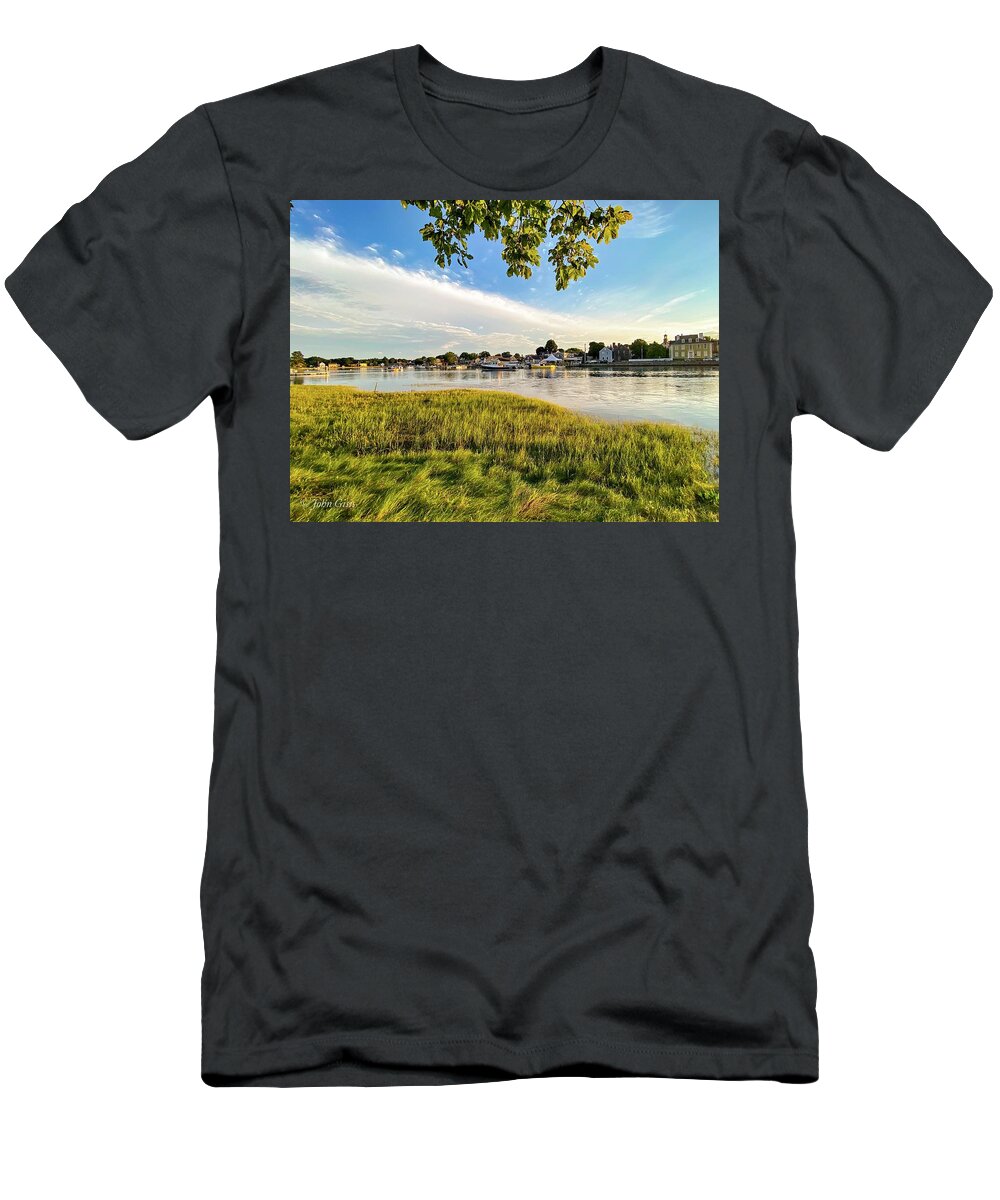  T-Shirt featuring the photograph Portsmouth #2 by John Gisis
