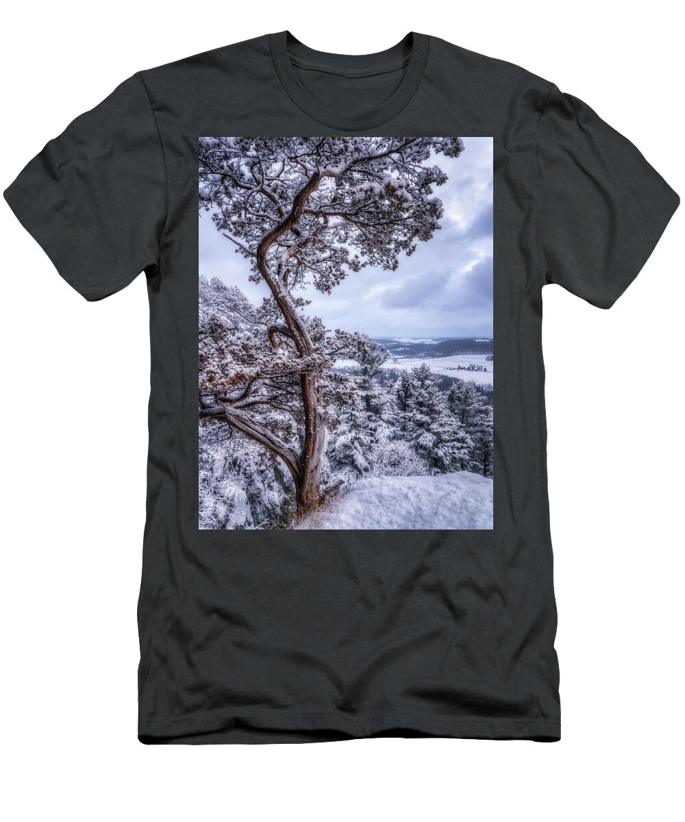 Snow T-Shirt featuring the photograph Winter Wonderland #2 by Brad Bellisle