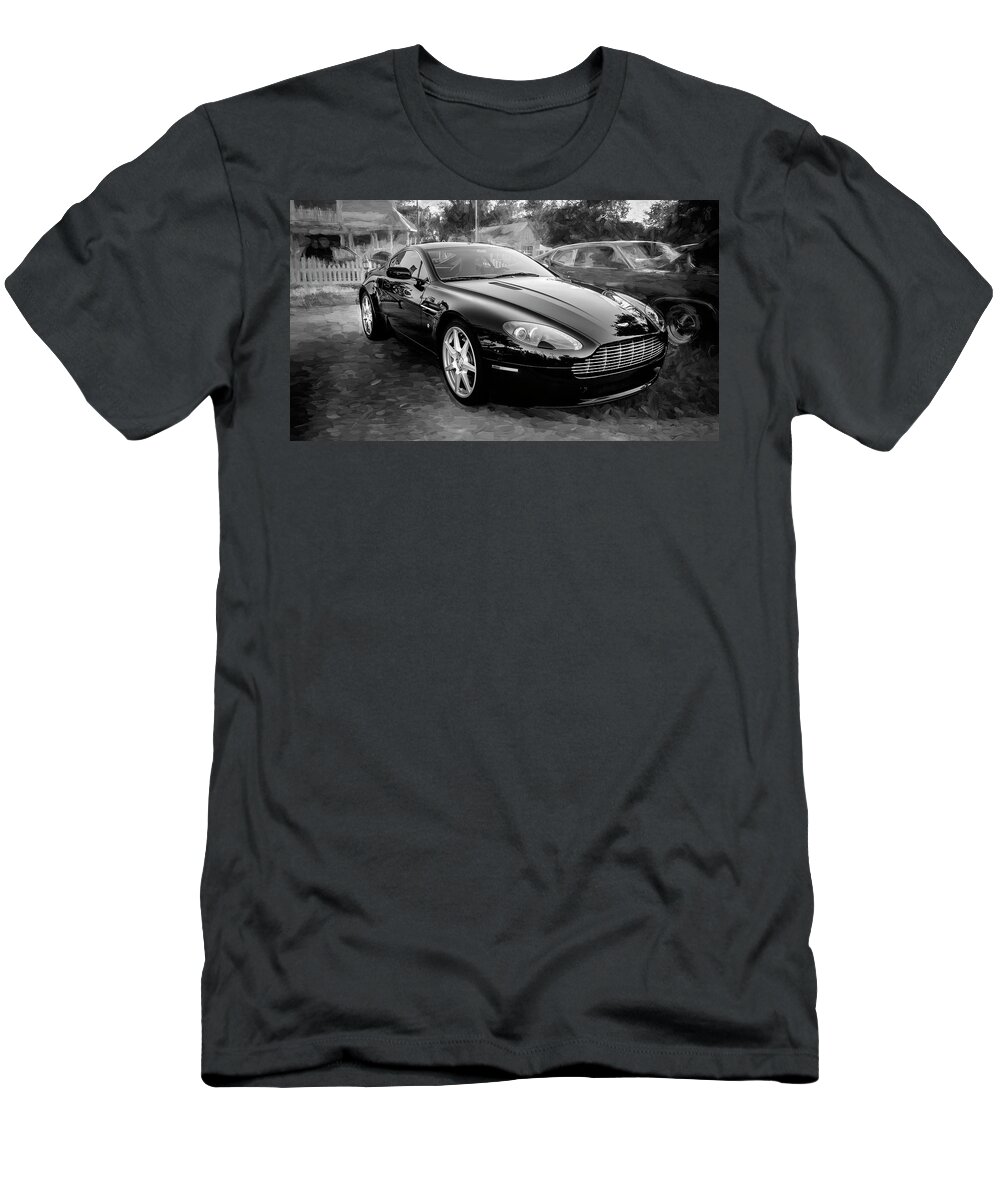 2007 Aston Martin V8 Vantage Roadster T-Shirt featuring the photograph 2007 Aston Martin V8 Vantage Roadster 101 by Rich Franco