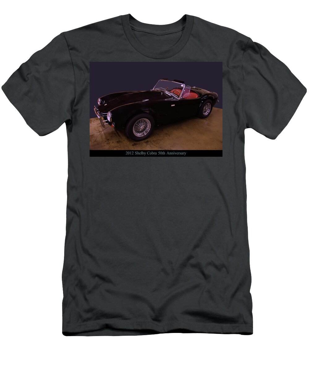 2012 Shelby T-Shirt featuring the photograph 2012 Shelby Cobra 50th Anniversary by Flees Photos
