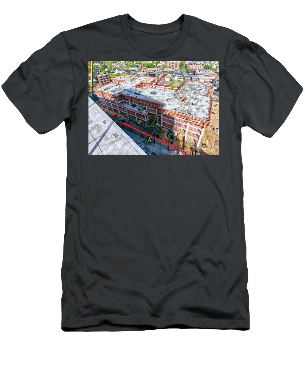 Far Rockaway Village T-Shirt featuring the photograph 20may20 0445 by Steve Sahm