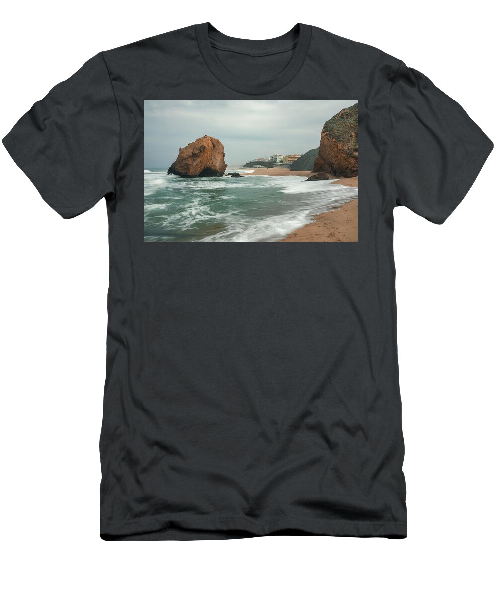 Silveira T-Shirt featuring the photograph Silveira - Portugal #3 by Joana Kruse