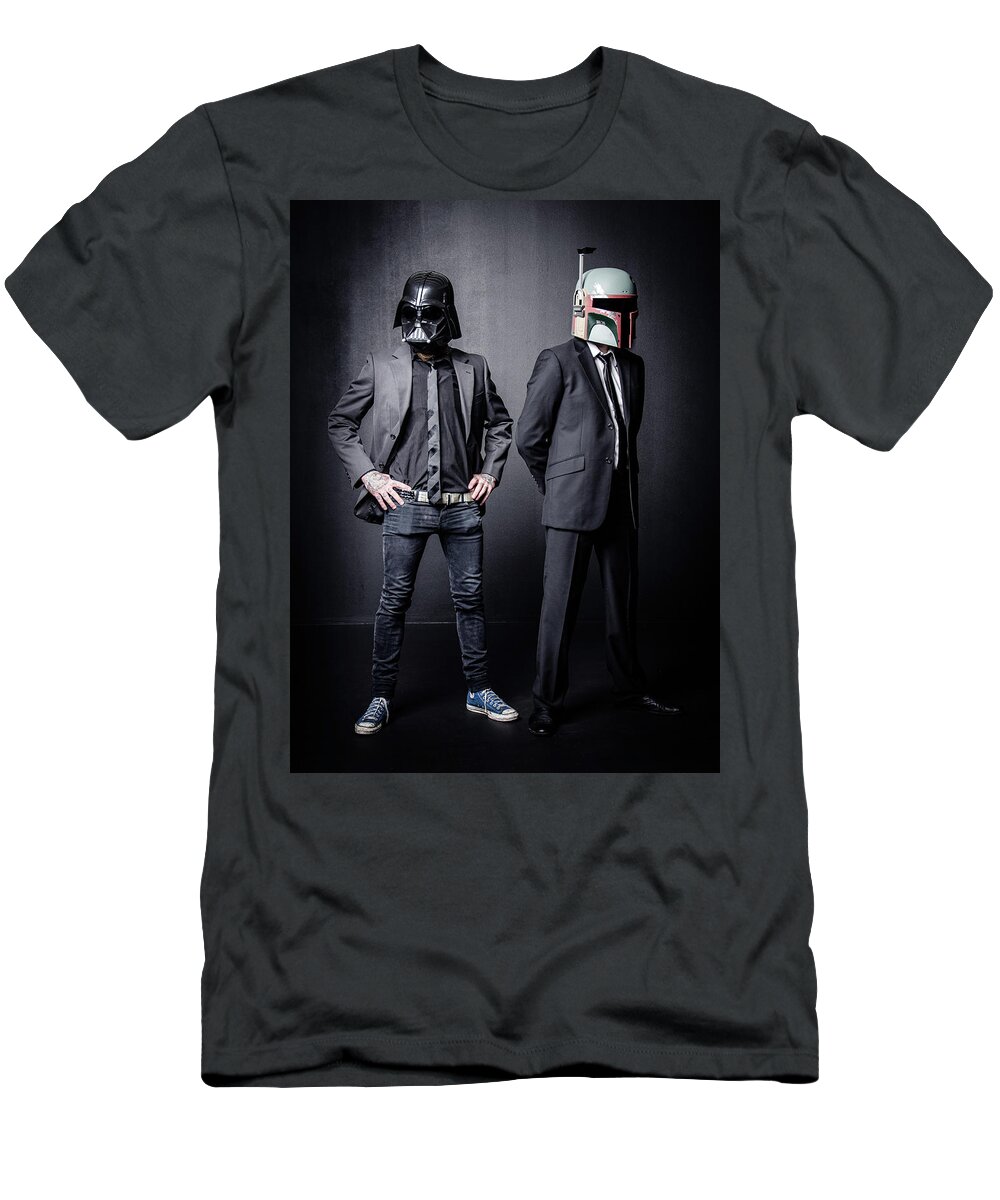 Star Wars T-Shirt featuring the photograph Star wars #3 by Marino Flovent