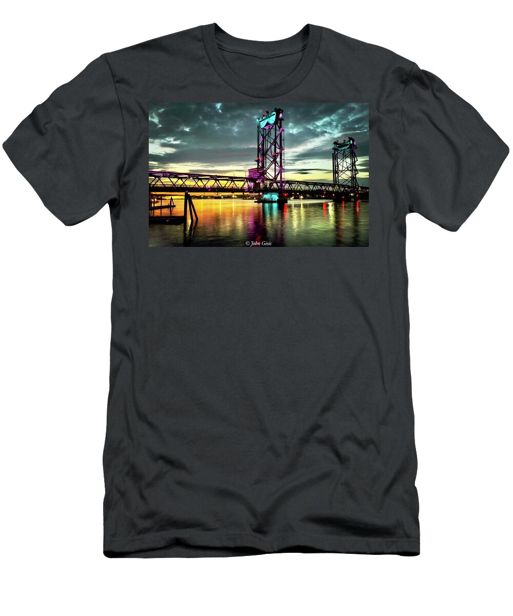  T-Shirt featuring the photograph Portsmouth by John Gisis