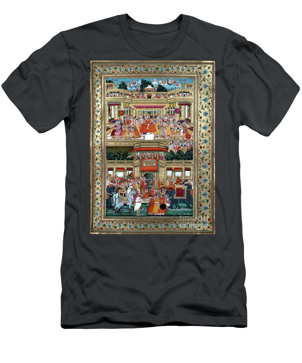 1813 T-Shirt featuring the drawing Ramayana, 1813 #4 by Granger