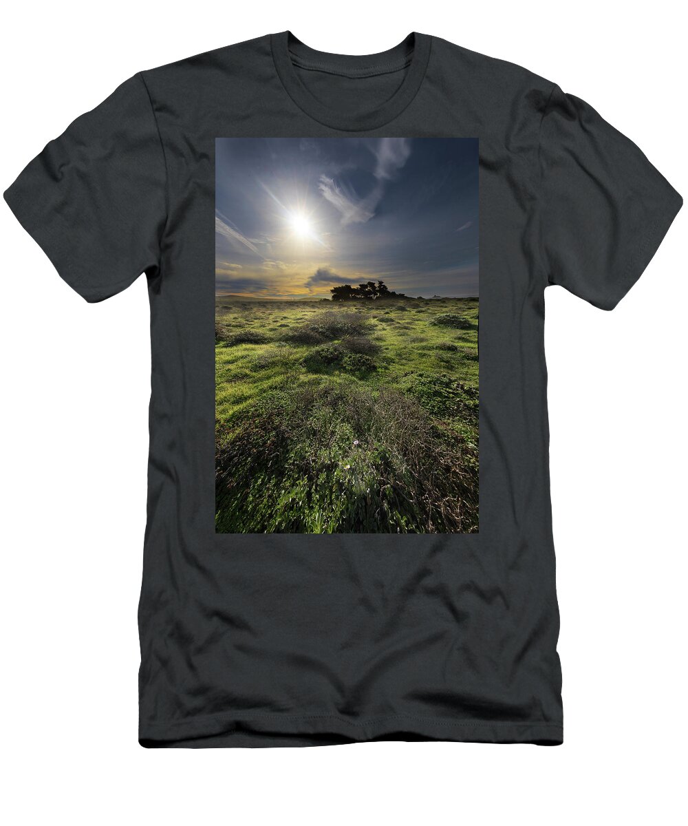  T-Shirt featuring the photograph San Simeon #4 by Lars Mikkelsen