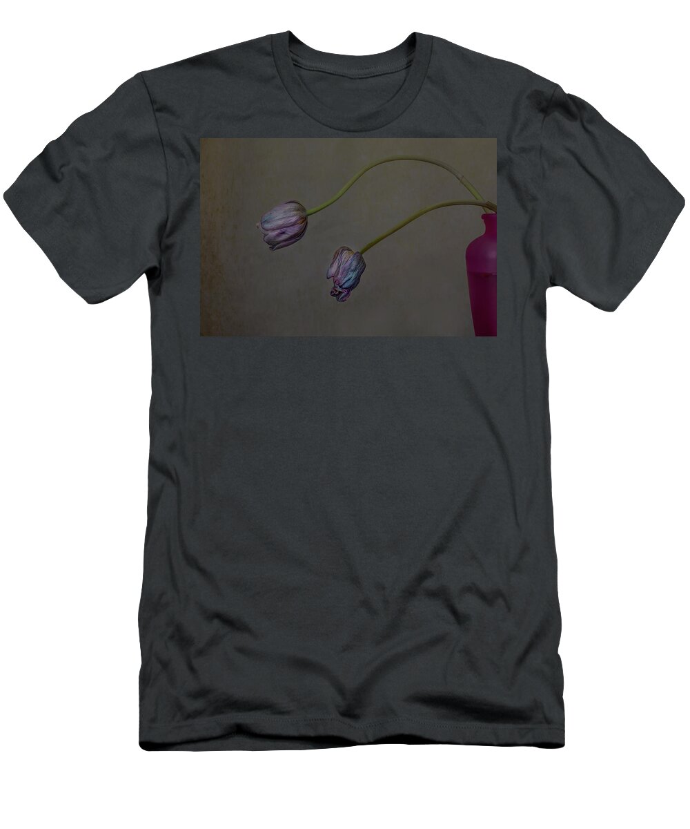 Still Life T-Shirt featuring the photograph The aborted spring of 2020 in color by Alessandra RC