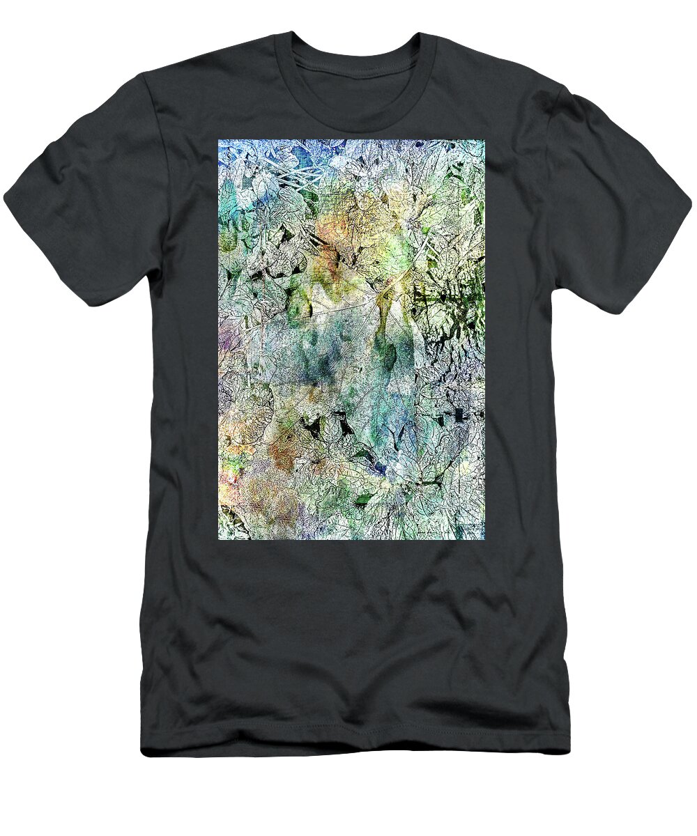 Abstract T-Shirt featuring the photograph 4681b by Burney Lieberman